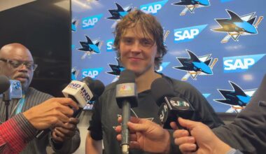 Smith Talks SportsCenter-Worthy Goal | Sharks vs. Mammoth Post-Game (12.1.25)