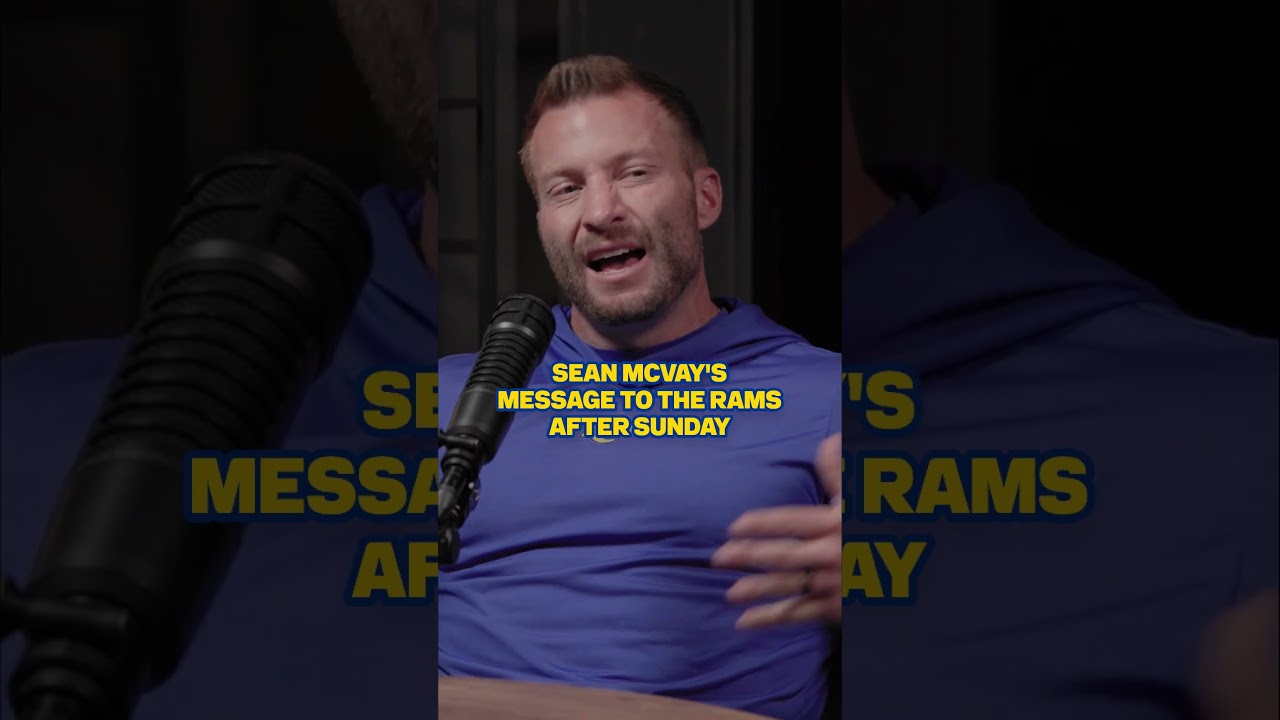 Sean McVay's heartfelt message after tough loss 💪 #rams #nfl #shorts