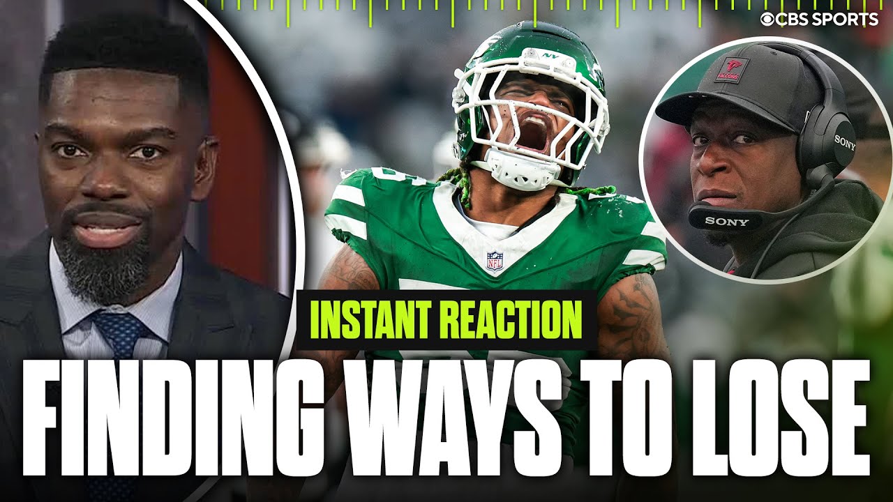 Falcons KEEP finding ways to lose, who should be the hot seat in Atlanta? 👀 | Falcons-Jets Reaction