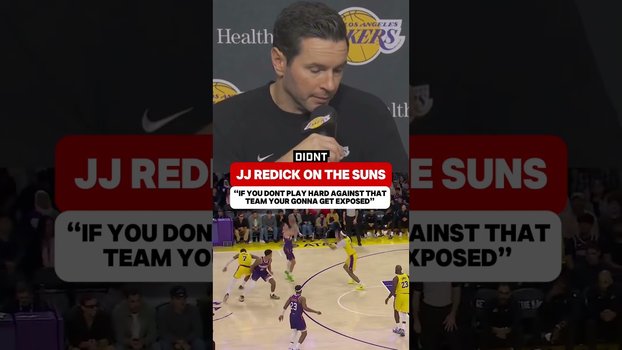 JJ Redick WARNS Lakers, NBA About The Phoenix Suns 😳