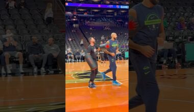 How to train a giant 😂🏀#RudyGobert #Minnesota #Timberwolves #Basketball #NBA #Hoops #Training #Fun