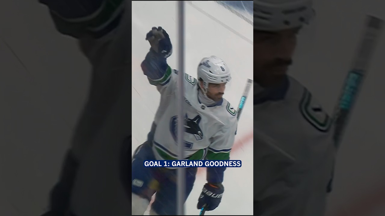 Conor Garland or Elias Pettersson: Who Had The Better Goal? 🤔