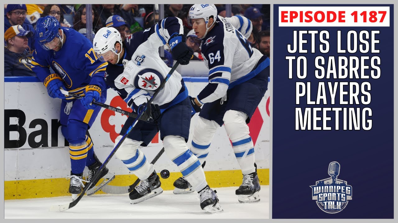Winnipeg Jets lose to Buffalo Sabres, hold players only meeting