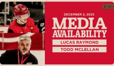 Lucas Raymond, Todd McLellan Morning Skate Media | Dec. 2, 2025