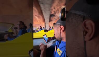 Showin' off some real speed 🤣🚗 | @Disneyland  #rams #nfl #shorts