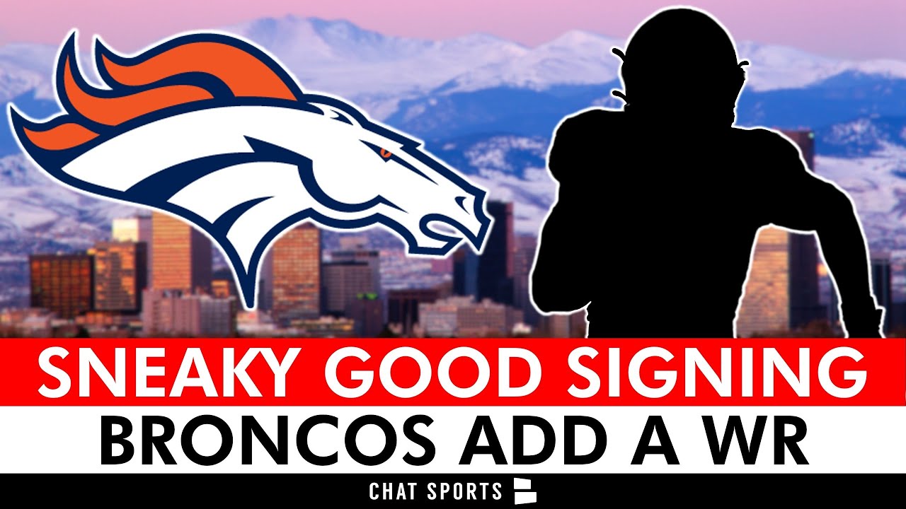 🚨BREAKING🚨Denver Broncos Make A SNEAKY GOOD Offensive Signing!