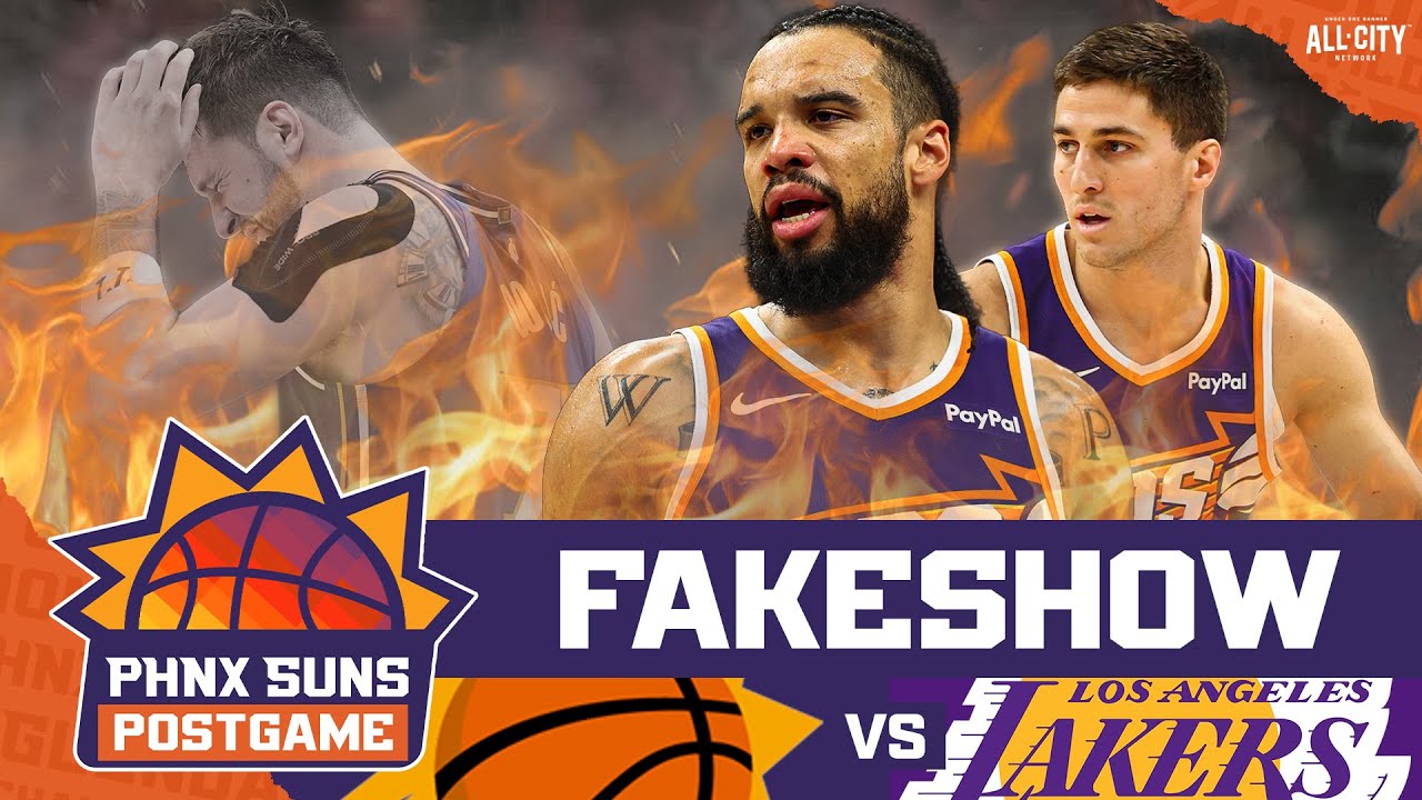 POSTGAME: Phoenix Suns RUN Luka, LeBron & Lakers OUT THE GYM Behind Brooks & Gillespie