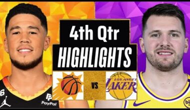 Los Angeles Lakers vs Phoenix Suns Full Game Highlights 4th Qtr P2 | Dec 1 | 2025 NBA Highlights