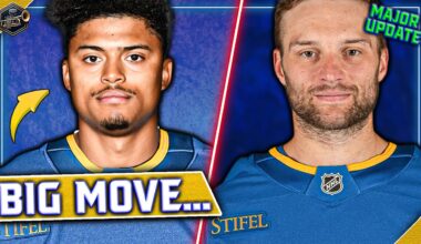 Blues make SNEAKY good trade... Blues give MULTIPLE surprising updates