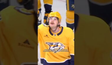 Ozzy Wiesblatt scores his first ​⁠@NHL goal and points to the sky for his late brother, Orca 💛