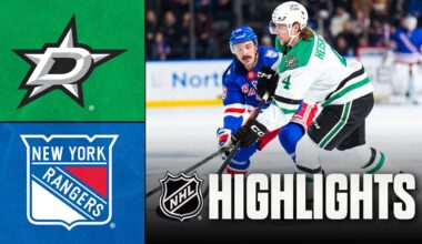 Stars vs. Rangers | NHL Highlights | December 02, 2025