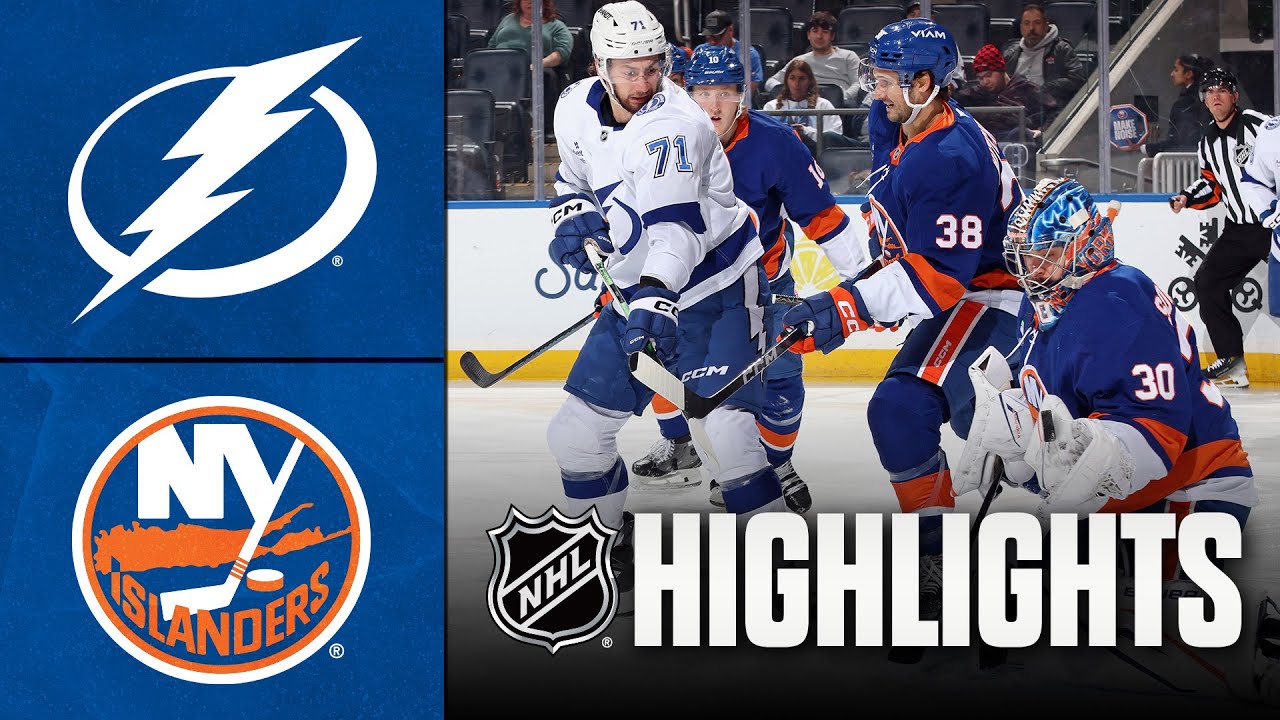 Lightning vs. Islanders | NHL Highlights | December 02, 2025