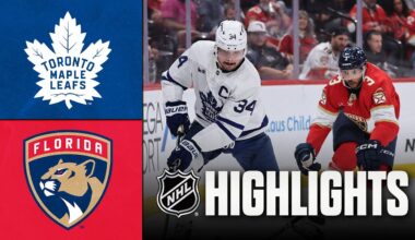 Maple Leafs vs. Panthers | NHL Highlights | December 02, 2025