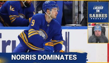 Josh Norris dominates in return to the Buffalo Sabres lineup against the Winnipeg Jets