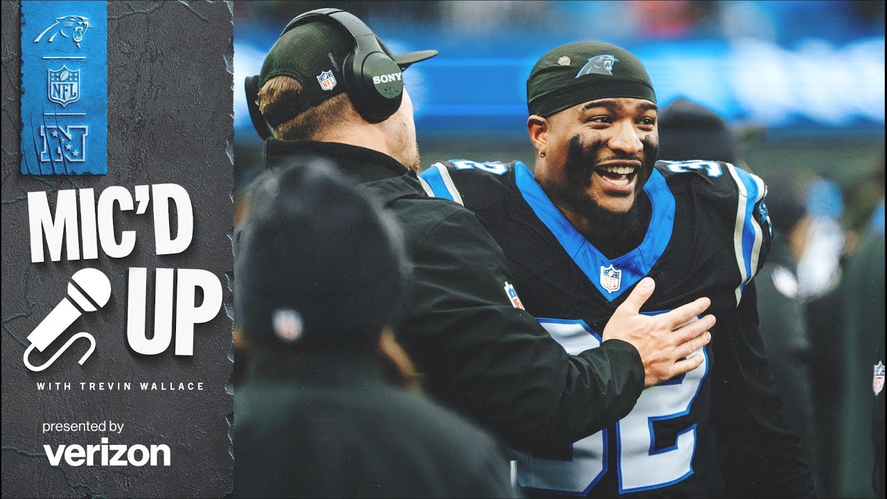 Trevin Wallace Mic’d Up for Week 13 Win vs LA Rams | Carolina Panthers