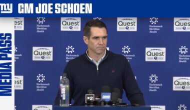 Joe Schoen Bye Week Press Conference | New York Giants