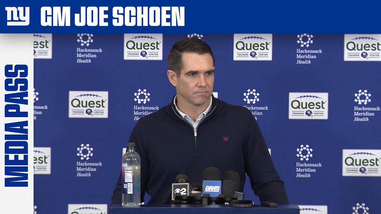 Joe Schoen Bye Week Press Conference | New York Giants