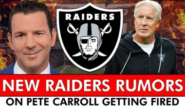 NEW Raiders Rumors On Pete Carroll Getting Fired After The Season