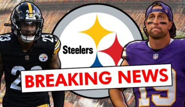 🚨DOUBLE-DOSE OF BREAKING NEWS🚨: Steelers SIGNING WR Adam Thielen & RELEASING CB Darius Slay
