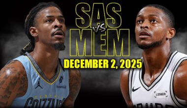 San Antonio Spurs vs Memphis Grizzlies Full Game Highlights - December 2, 2025 | NBA Season