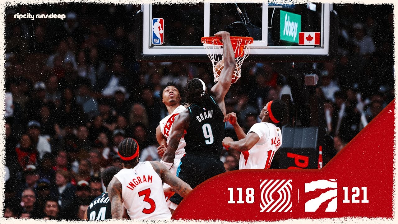 Portland Trail Blazers at Toronto Raptors Highlights | December 2nd, 2025