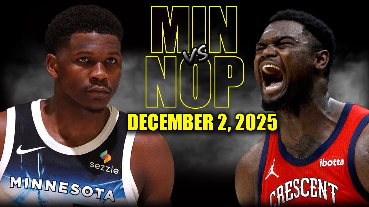 Minnesota Timberwolves vs New Orleans Pelicans Full Game Highlights - December 2, 2025 | NBA Season