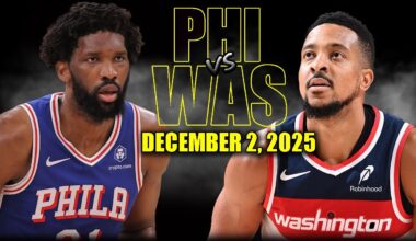 Philadelphia 76ers vs Washington Wizards Full Game Highlights - December 2, 2025 | NBA Season