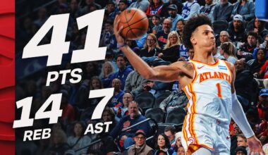 Jalen Johnson Sets NEW CAREER-HIGH In Philly | November 30, 2025