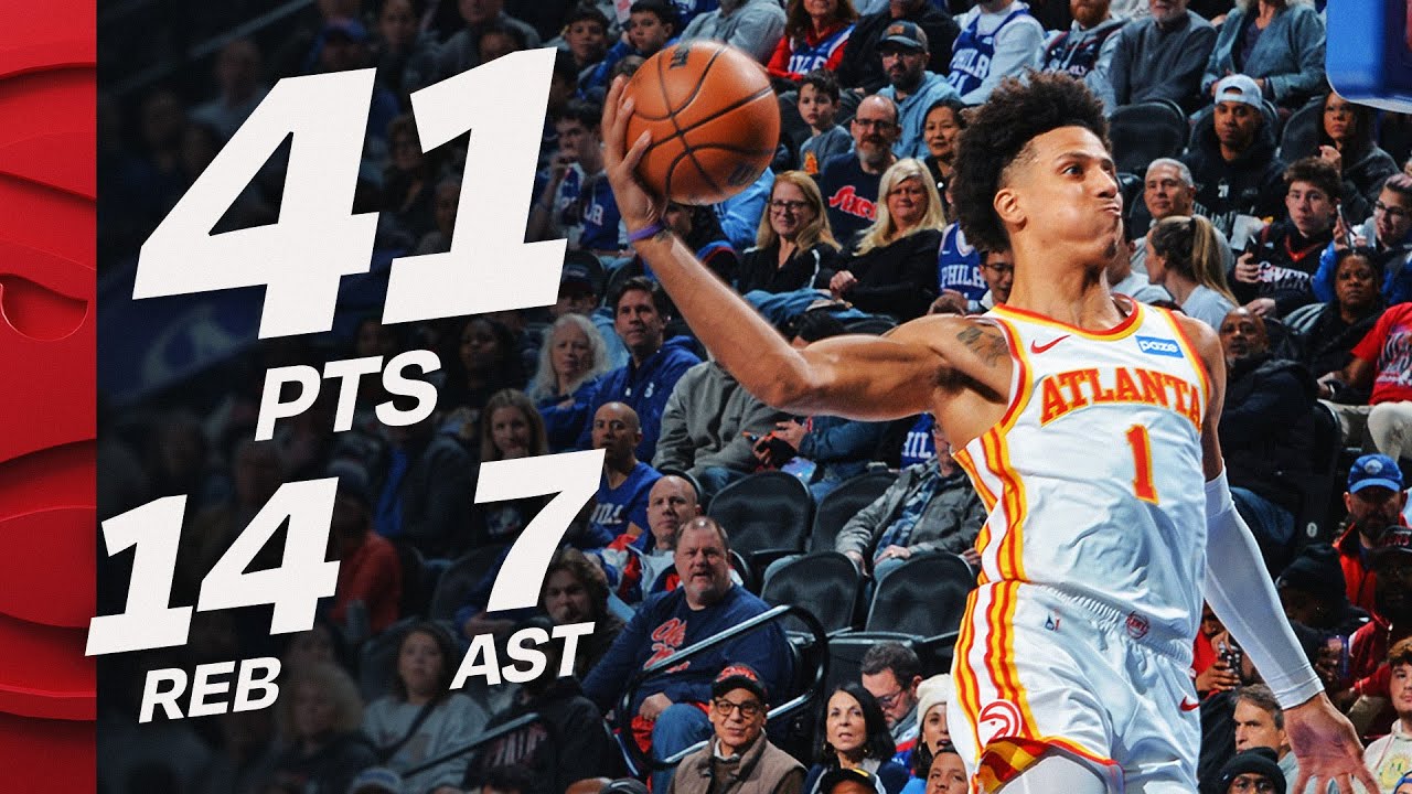 Jalen Johnson Sets NEW CAREER-HIGH In Philly | November 30, 2025