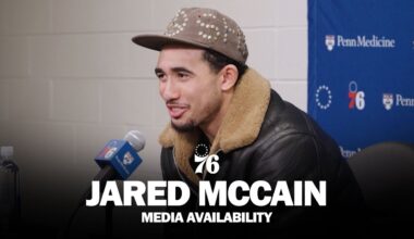 Philadelphia 76ers Postgame Media Availability 🎙️ | Jared McCain | 12.02.25