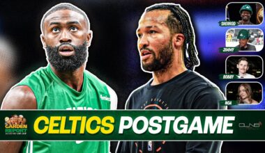 Garden Report: Celtics vs Knicks Postgame Show on CLNS Media - Jaylen Brown GOES OFF for 42🔥