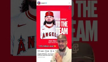 Alek Manoah signs with the LA Angels! ✍️ #mlb #baseball #manoah #angels #mlboffseason