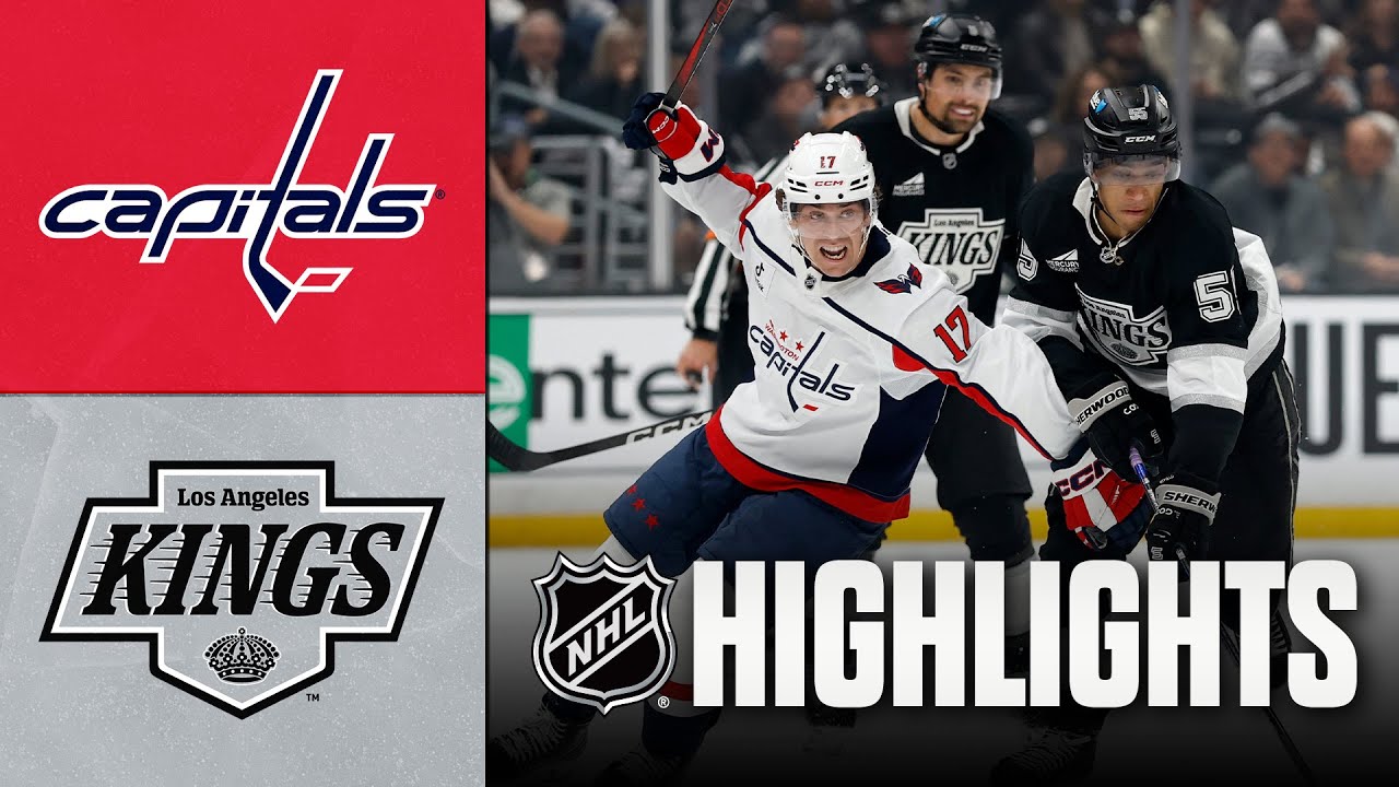 Capitals vs. Kings | NHL Highlights | December 02, 2025