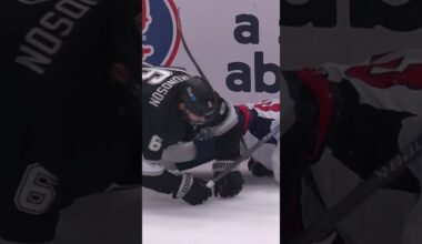 FLOORED HIM!  #gokingsgo #hockey