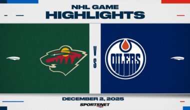 NHL Highlights | Wild vs. Oilers - December 2, 2025