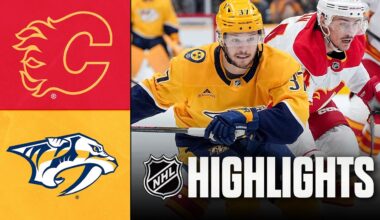Flames vs. Predators | NHL Highlights | December 02, 2025