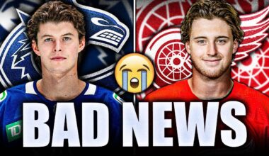 BAD NEWS FOR THE RED WINGS & CANUCKS: MARCO KASPER, LUKAS REICHEL & MORE