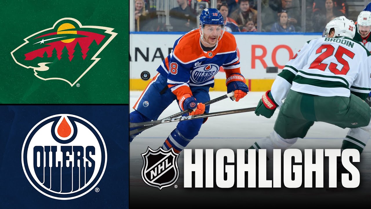 Wild vs. Oilers | NHL Highlights | December 02, 2025