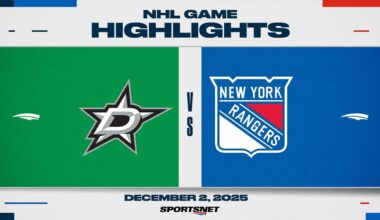 NHL Highlights | Rangers vs. Stars - December 2, 2025