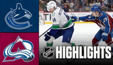 Canucks vs. Avalanche | NHL Highlights | December 02, 2025