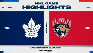 NHL Highlights | Leafs vs. Panthers - December 2, 2025