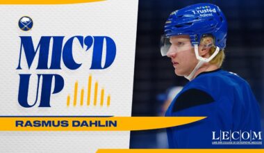 "Don't Talk To Me" |  Rasmus Dahlin Mic'd Up At Buffalo Sabres Practice