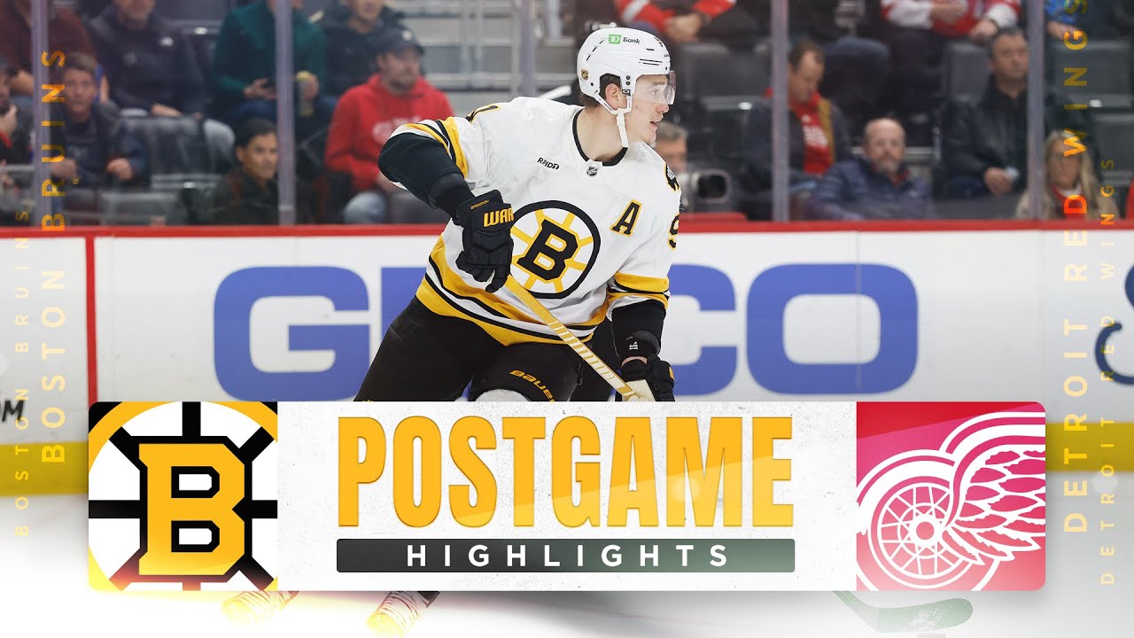 CONDENSED GAME: Boston Bruins vs. Detroit Red Wings - 12/2/2025