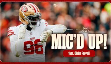 Mic’d Up: Clelin Ferrell Fires Up the Defense | 49ers