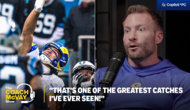 Sean McVay Reacts To Puka Nacua's One-Handed Catch, Discusses Handling Defeat & Managing Timeouts