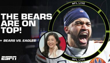 The Chicago Bears' offensive line is looking DOMINANT 👀 | NFL Live