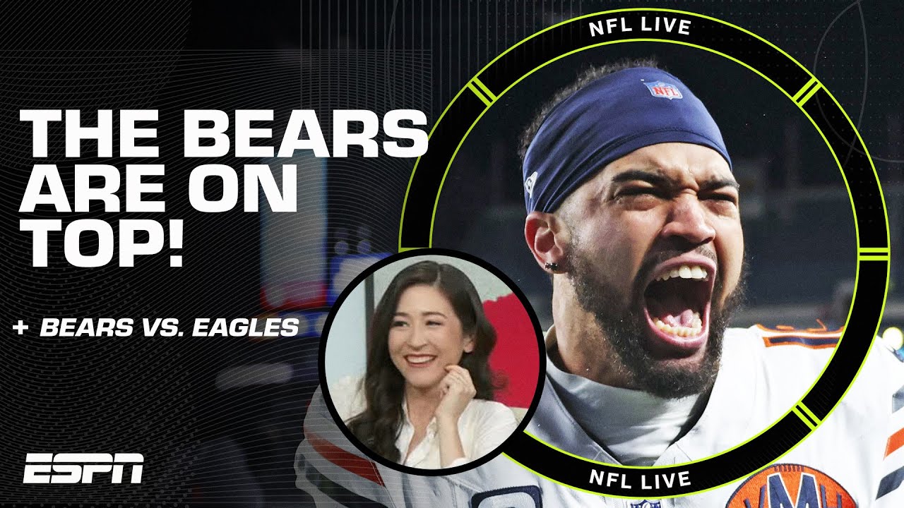 The Chicago Bears' offensive line is looking DOMINANT 👀 | NFL Live