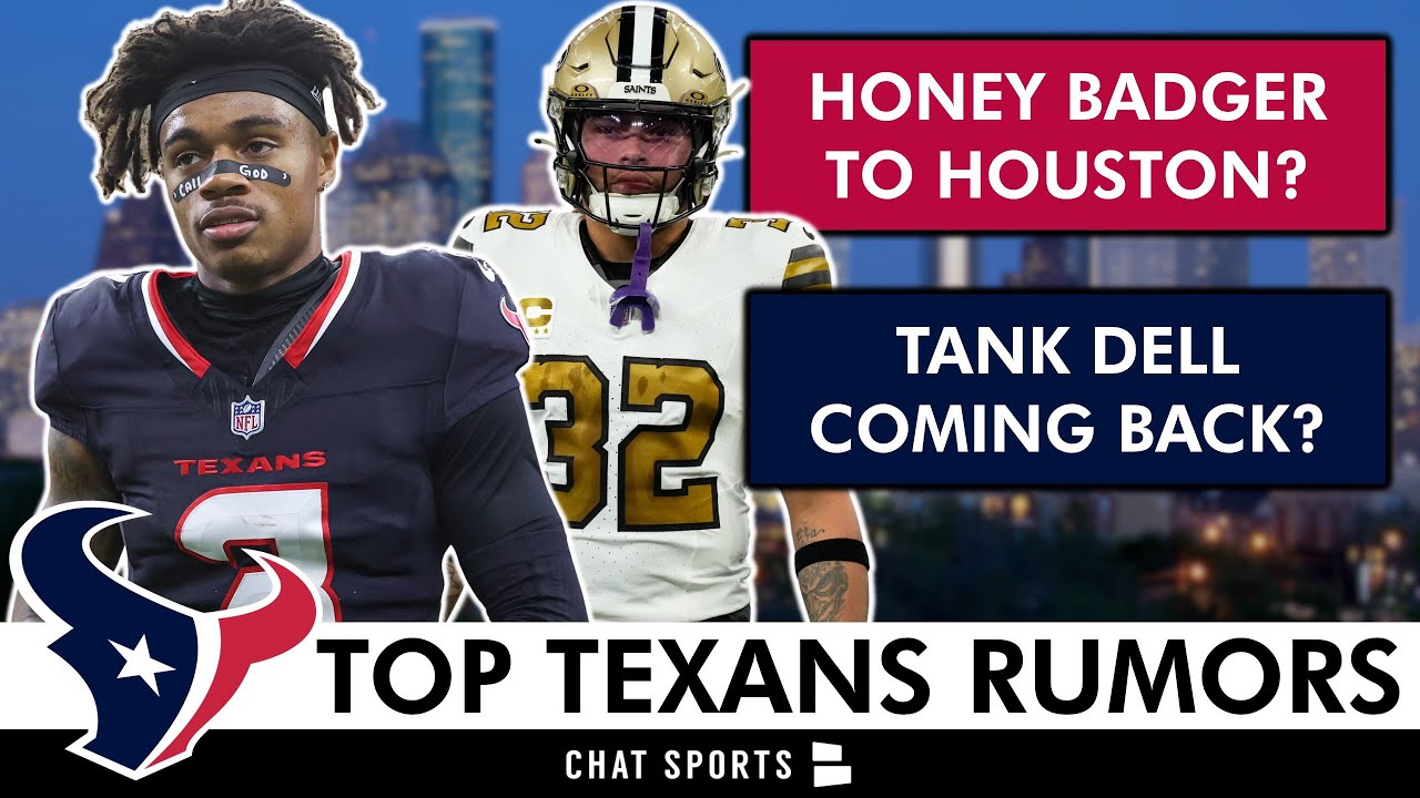 HOT Texans Rumors: Tyrann Mathieu Wants To Be A Texan, Tank Dell Return Status + Chiefs Spiraling