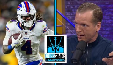 Buffalo Bills run game cooks Steelers with two plays | Chris Simms Unbuttoned | NFL on NBC