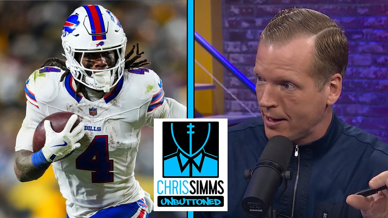 Buffalo Bills run game cooks Steelers with two plays | Chris Simms Unbuttoned | NFL on NBC